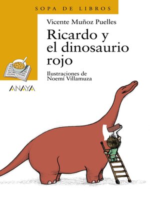 cover image of Ricardo y el dinosaurio rojo